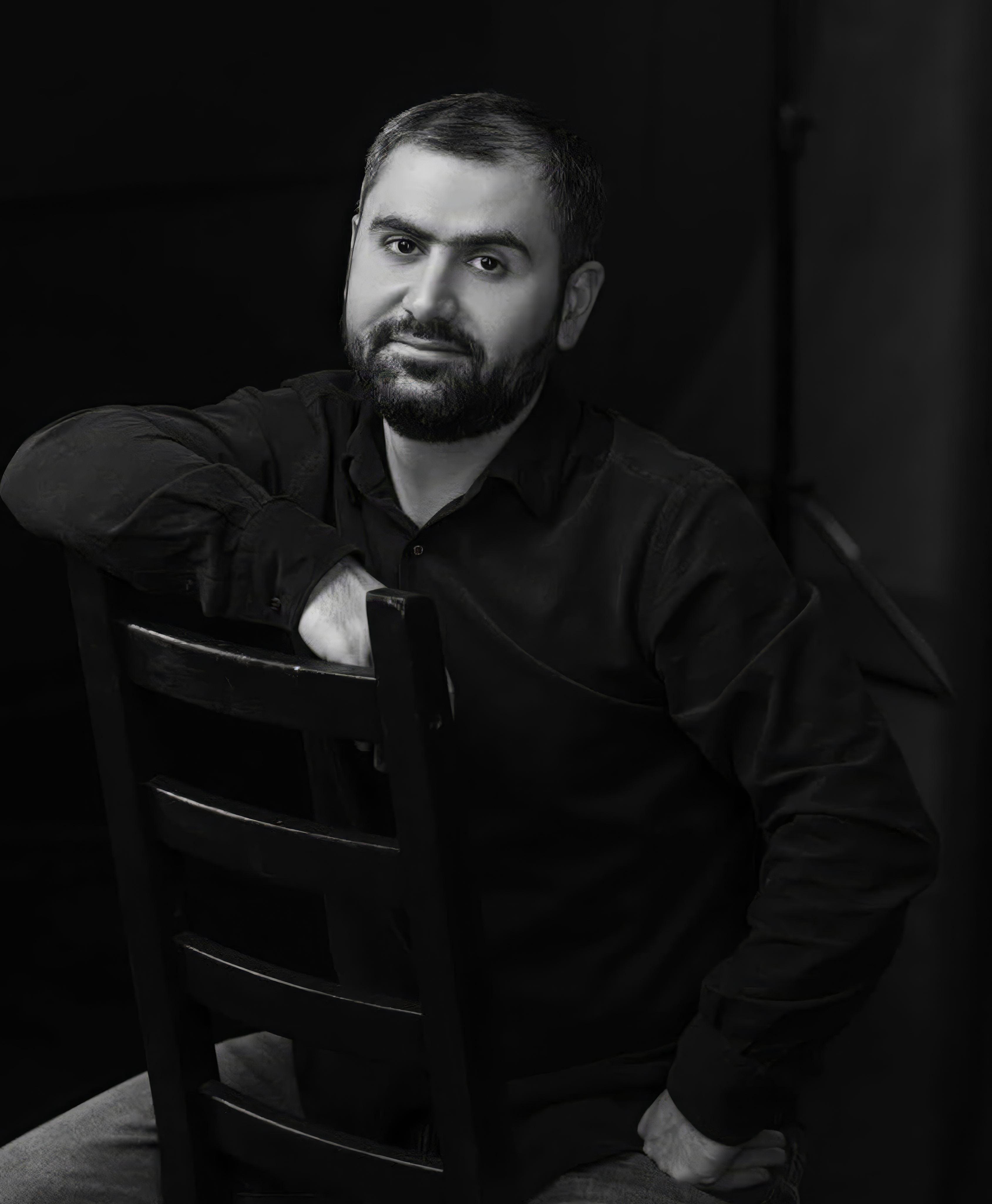 Craftsperson working on leather
